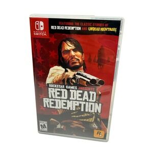 Rockstar Games Red Dead Redemption Nintendo Switch Video Game TESTED Action